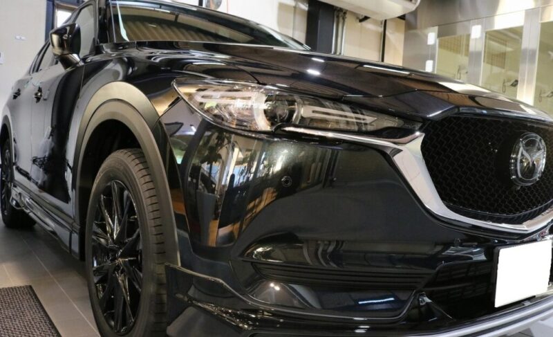 マツダ・CX-5にセラミックコーティングを施工