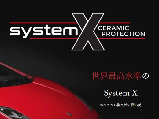 システムエックスコーティングバナー