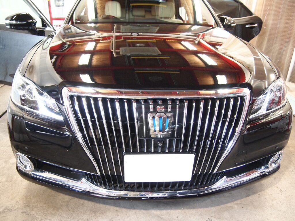 マジェスタにフォーカルスピーカー プロセッサー取付けしました カーオーディオ デッドニング施工実績cbiic