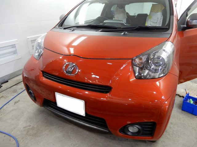 トヨタiqにフォーカルes165kx2スピーカーを取付けました カーオーディオ デッドニング施工実績cbiic