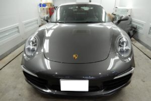 ポルシェ911カレラにロックフォードスピーカー取付け