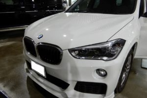 BMW　X1デッドニング施工＆ﾌｫｰｶﾙスピーカー