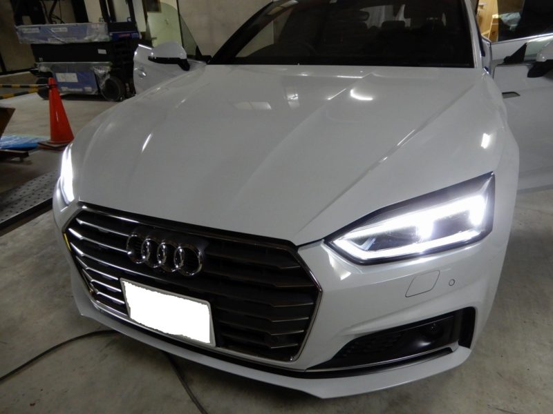 アウディA5デッドニング施工