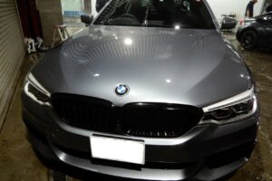 BMW　デッドニング施工画像