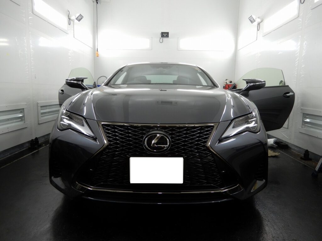 レクサスrcにドアデッドニングを施工させていただきました カーオーディオ デッドニング施工実績cbiic