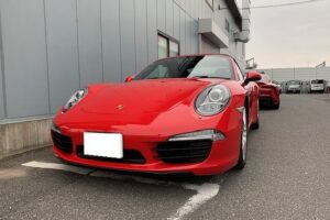 ポルシェ911　ドアデッドニング