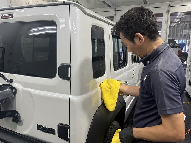 スズキ　ジムニー　ノマド　カーコーティング