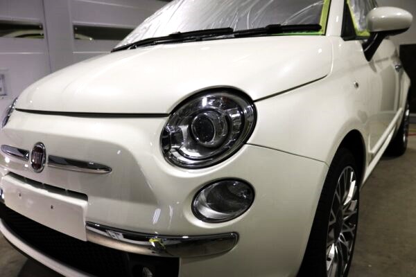フィアット500 コーティング