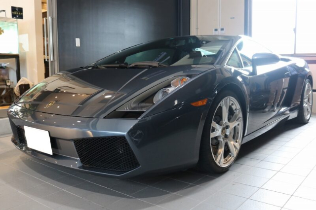 ランボルギーニガヤルドにカーコーティングに完了