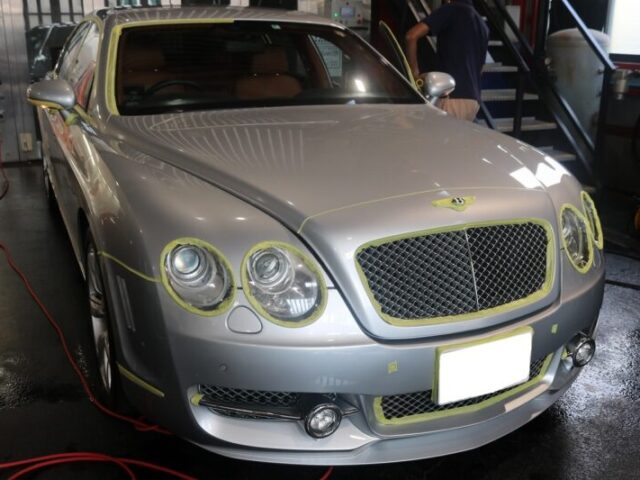 ベントレー セラミックプロ9H1層コーティング画像 下地1