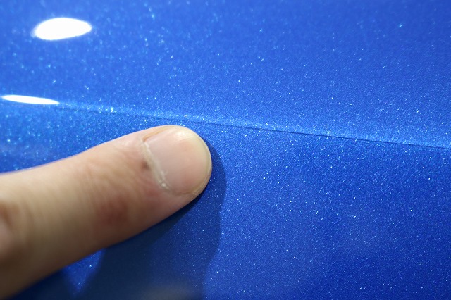 アウディR８にプロテクションフィルムZELの施工2