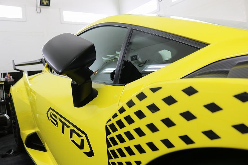ランボルギーニSTOにプロテクションフィルムの施工 XPEL 東京都 千葉県 スーパーカー8