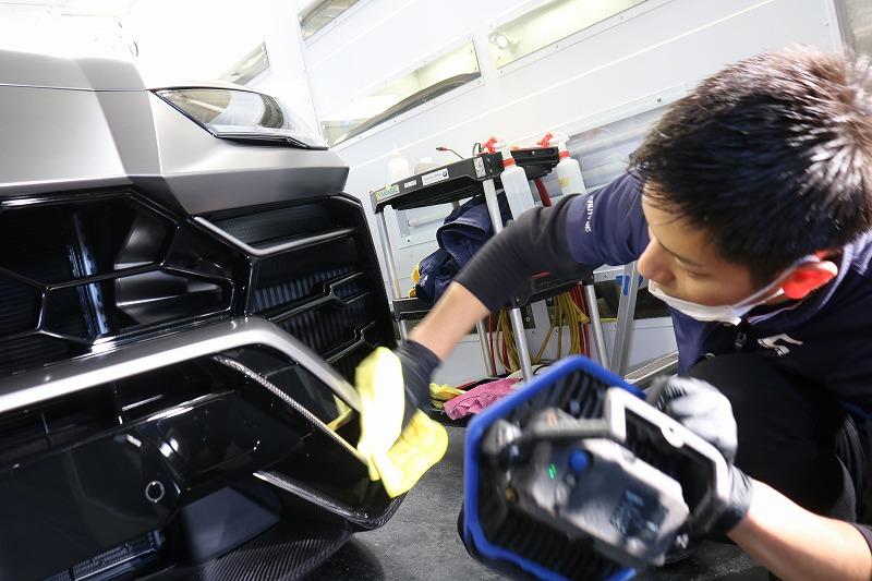 埼玉県 カーコーティング ランボルギーニウルス セラミックコーティング1