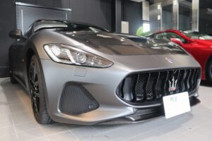 マセラティグラントゥーリズモ マットカラー カーコーティング 施工完了