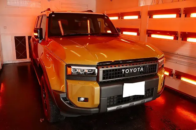 TOYOTAランドクルーザー250のカーコーティング施工事例 - トータルカー