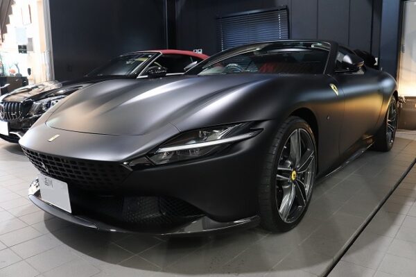 フェラリローマにコーティング施工完了