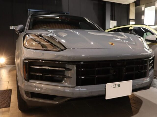 ポルシェ カイエン コーティング 施工完了2