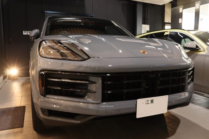 ポルシェ カイエン コーティング 施工完了2