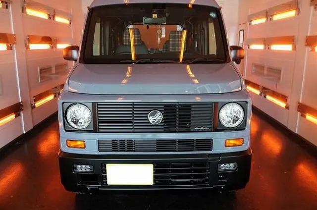 神奈川県・藤沢市｜ホンダN-VANにガラスコーティングを施工