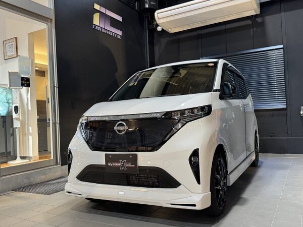 日産サクラにカーコーティング