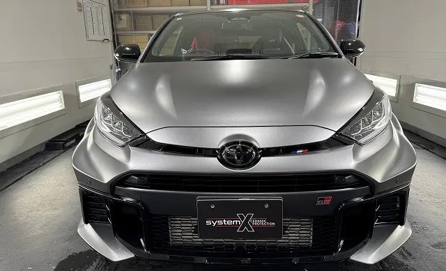 埼玉県｜プロテクションフィルムの施工事例：TOYOTA・GRヤリスにXPELプロテクションフィルムを施工