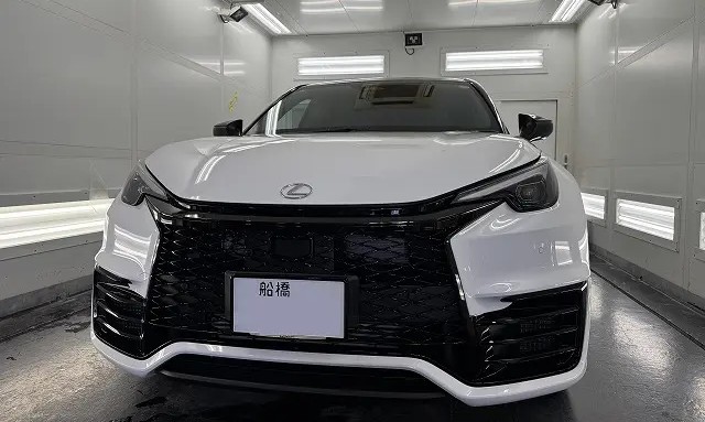 千葉県｜プロテクションフィルムの施工事例：レクサス・LBX MORIZO RRにXPELプロテクションフィルムを施工