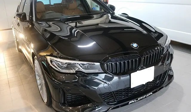 神奈川県｜プロテクションフィルムの施工事例：BMW・アルピナにXPELプロテクションフィルムを施工