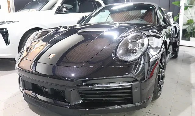 埼玉県｜プロテクションフィルムの施工事例：ポルシェ・911ターボSにXPELプロテクションフィルムを施工