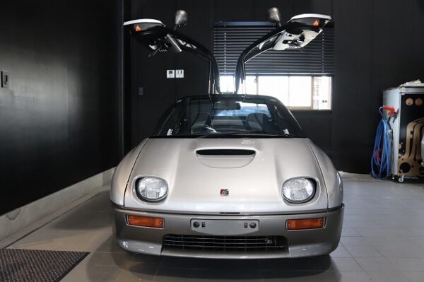 マツダ AZ-1にカーコーティング施工東京都渋谷区よりお越しのお車にSystemX Pro 施工