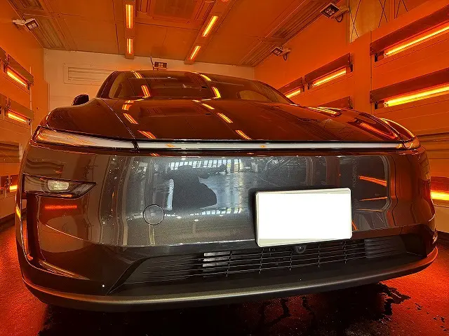 新型テスラ モデルYジュニパーのカーコーティング施工事例 - トータル