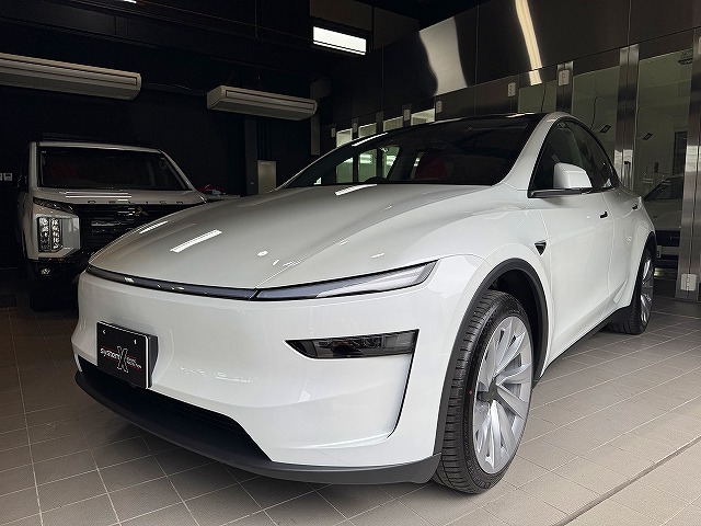 新型テスラ モデルYジュニパー　カーコーティング