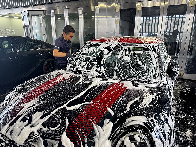MINI ジョンクーパーワークス　洗車