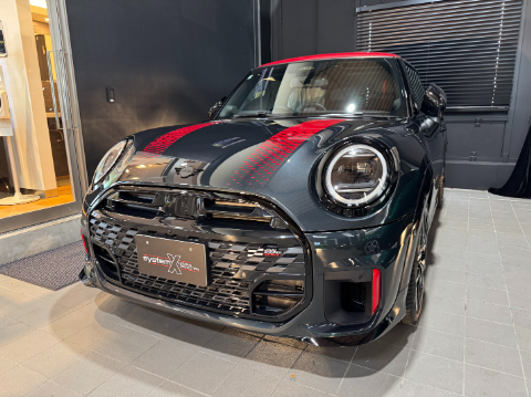 MINI ジョンクーパーワークスのカーコーティング施工事例