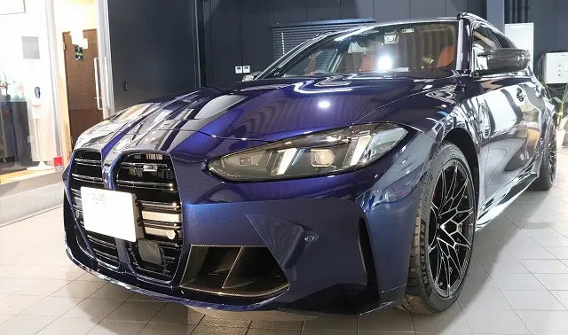 BMWのプロテクションフィルム施工事例：M3コンペティションにXPELフィルムを施工