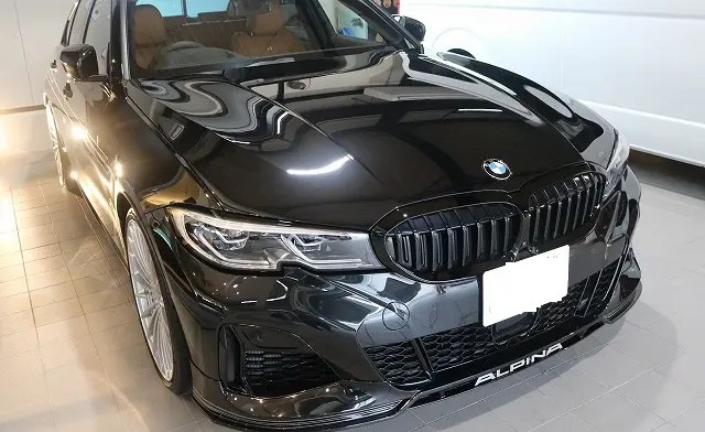 BMWのプロテクションフィルム施工事例：アルピナにXPELフィルムを施工