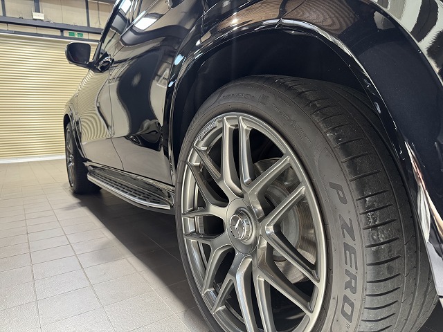 メルセデスベンツGLE53にカーコーティング 施工完了