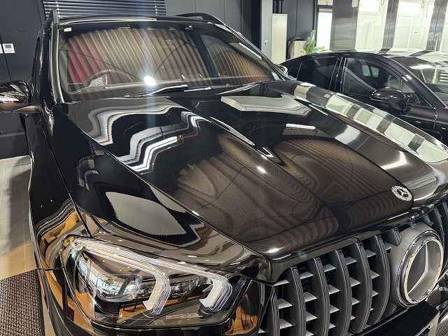 メルセデスベンツGLE53にカーコーティング 施工完了2jpg