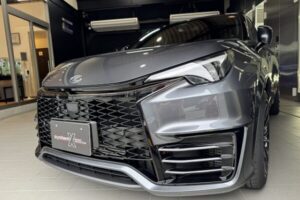 レクサスLBX MORIZO RRにカーコーティング施工千葉県市原市よりお越しのお車にSystemX Maxのアイキャッチ画像