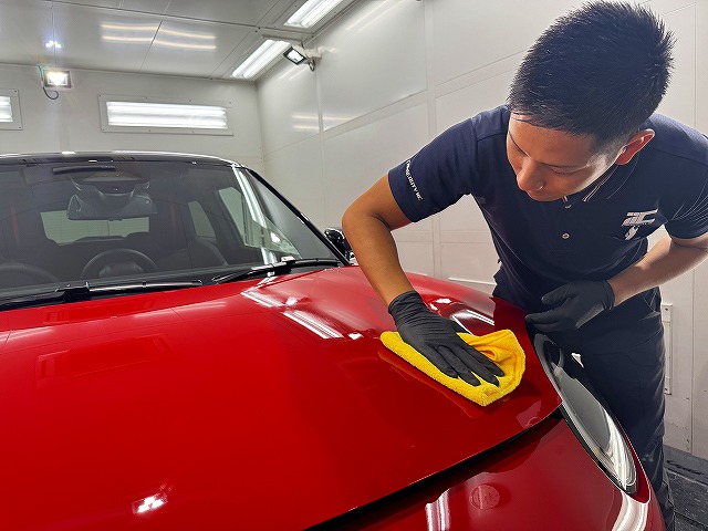 MINI ジョンクーパーワークスE　カーコーティング