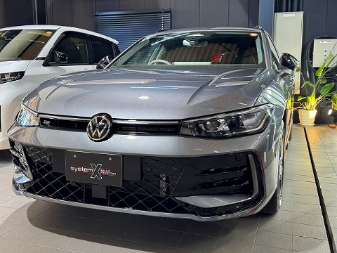 新型フォルクスワーゲンパサートのカーコーティング施工事例