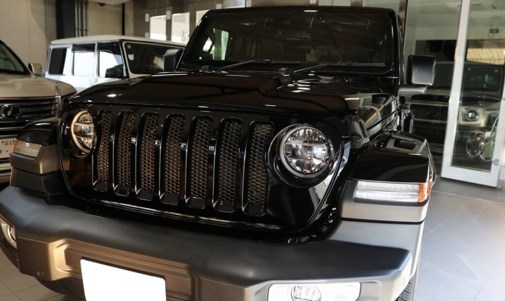 Jeep・ラングラーにセラミックコーティングを施工