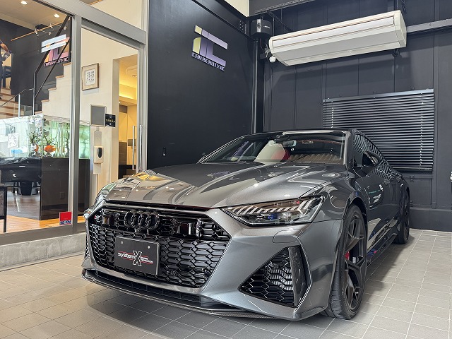 アウディRS7 セラミックコーティング施工後　茅ヶ崎