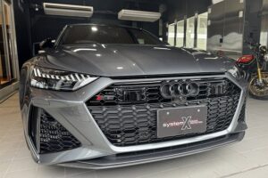 アウディRS7 セラミックコーティング施工後　茅ヶ崎