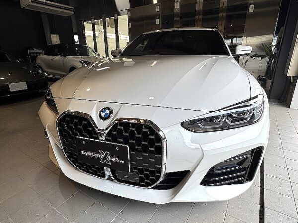 BMW420iにカーコーティングの施工。千葉県市川市よりお越しのお車に【SystemX Max】