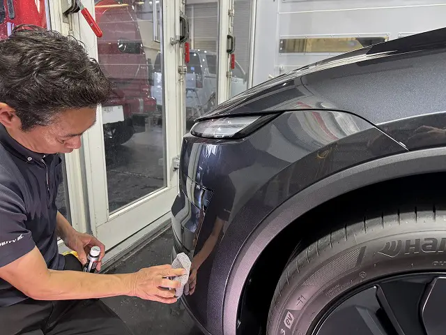 テスラ モデルYにセラミックコーティング - トータルカービューティIIC