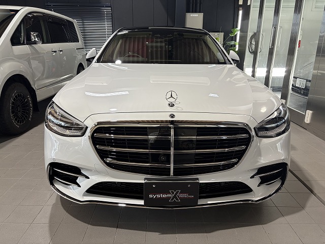 メルセデスベンツ S500 セラミックコーティング施工後 中央区
