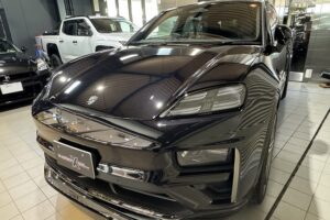 ポルシェマカン　セラミックコーティング施工後　笠間市