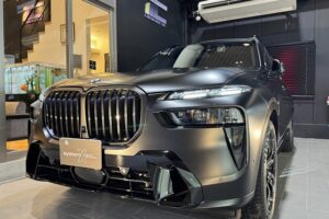 BMW X7 セラミックコーティング施工後　千葉