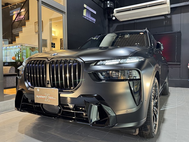 BMW X7 セラミックコーティング施工後 千葉