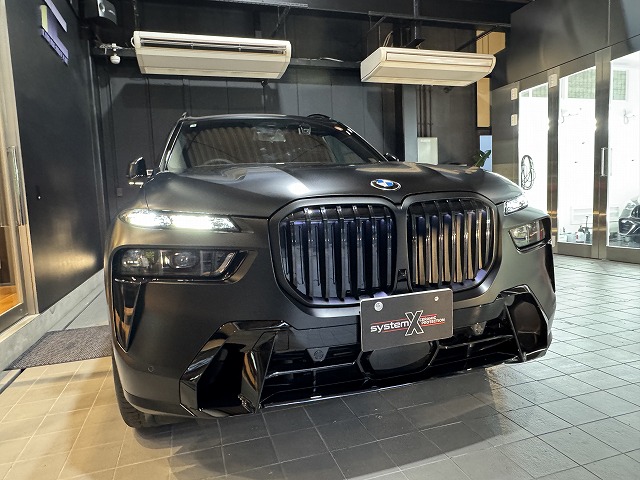 BMW X7 セラミックコーティング施工後　千葉